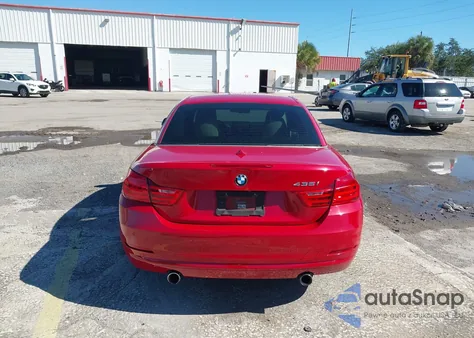 2014 BMW 435I из США, поврежденный, VIN WBA3T3C50EP737241